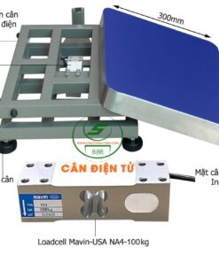 Hình ảnh chi tiết khung bàn cân và loadcell 1